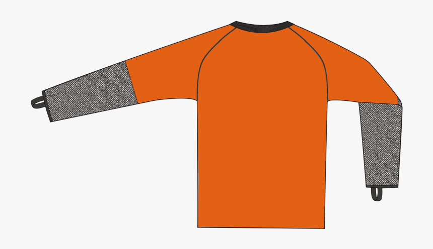 Cutpro® Top With Crew Neck And Forearm Protection - Long-sleeved T-shirt, HD Png Download, Free Download