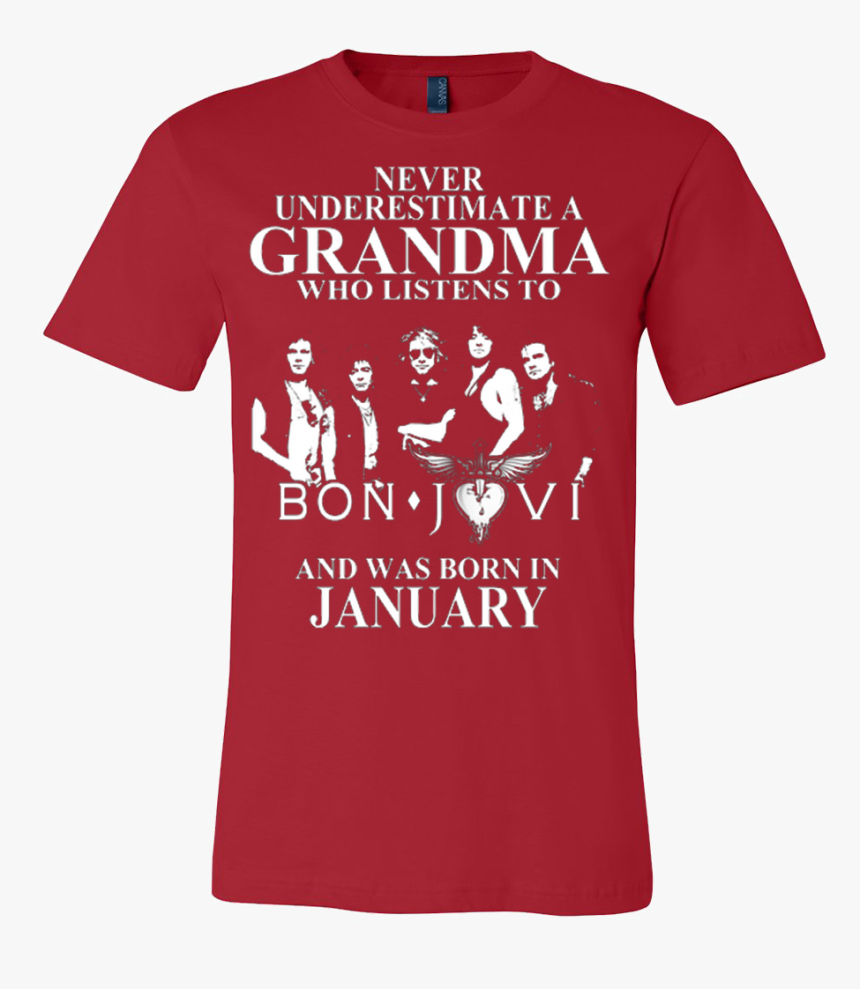 Never Underestimate A Grandma Who Listens To Bon Jovi - Make Usc Football Great Again Shirt, HD Png Download, Free Download