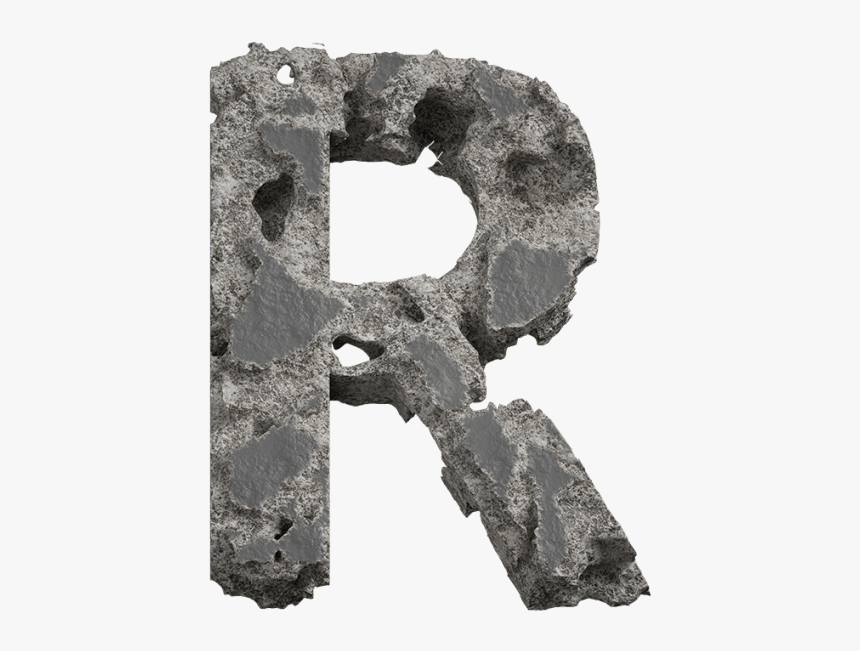 Concrete Erosion Font, HD Png Download, Free Download