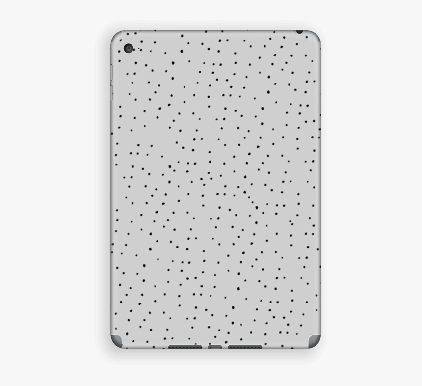 Small Dots On Grey Skin Ipad Mini - Polka Dot, HD Png Download, Free Download