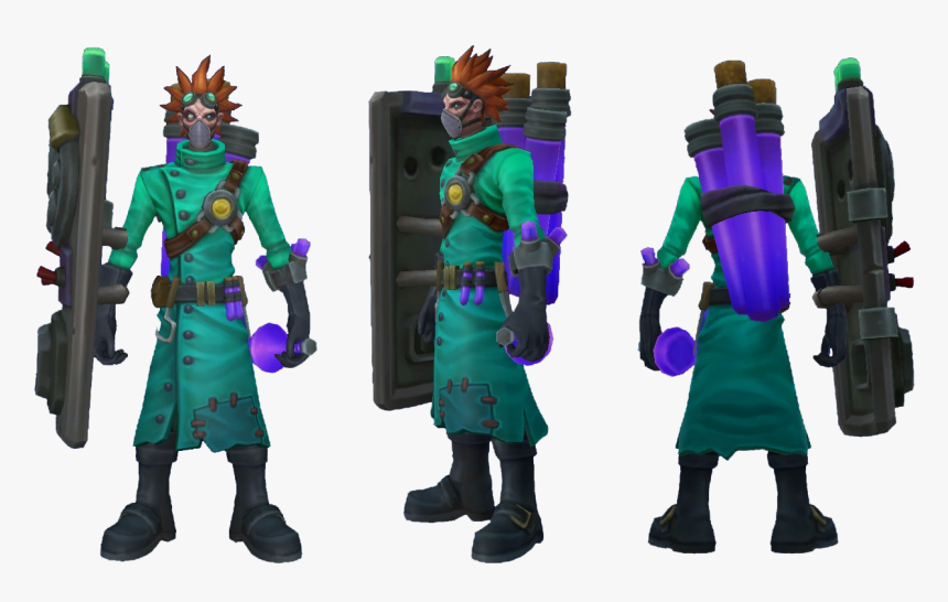 Mad Scientist Singed Model - Action Figure, HD Png Download, Free Download