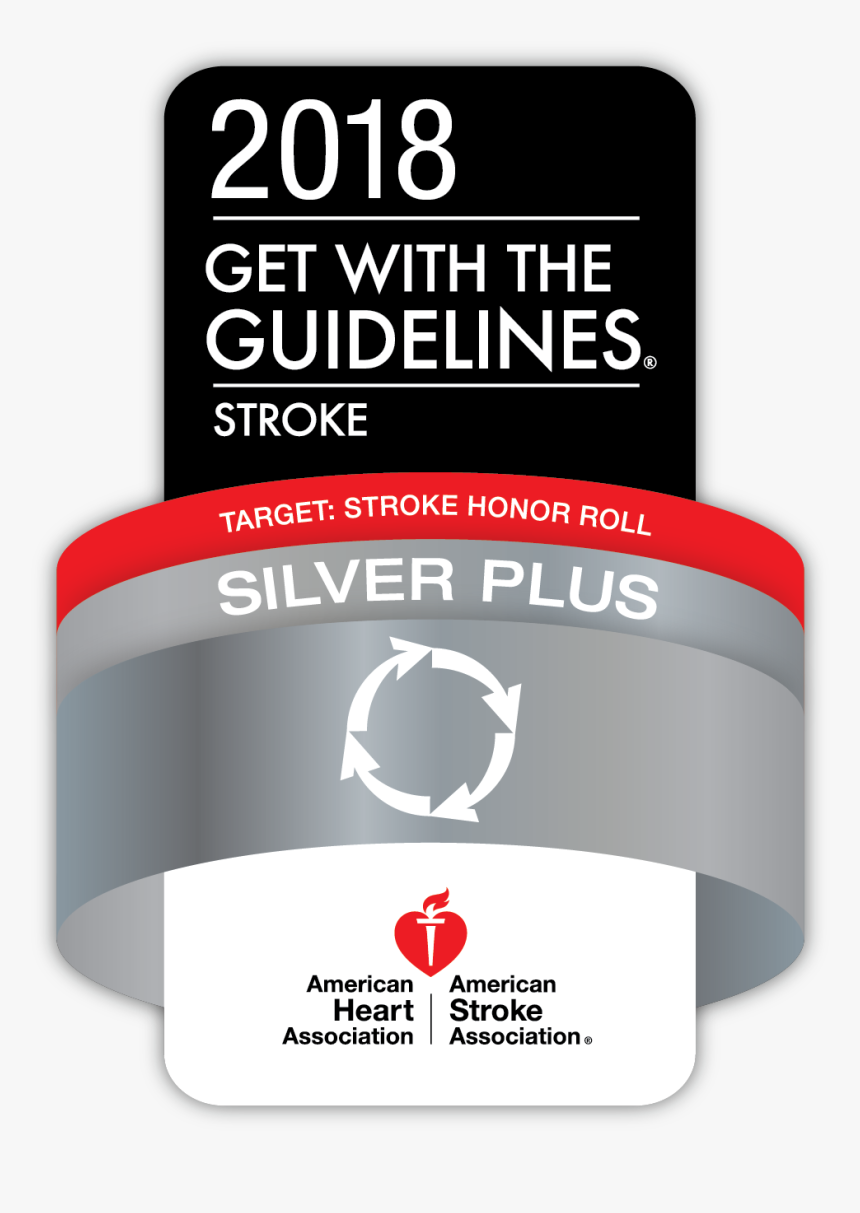 2018 Get With The Guidelines Stroke Silver Plus, HD Png Download, Free Download