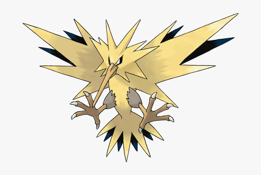 Pokemon Zapdos, HD Png Download, Free Download