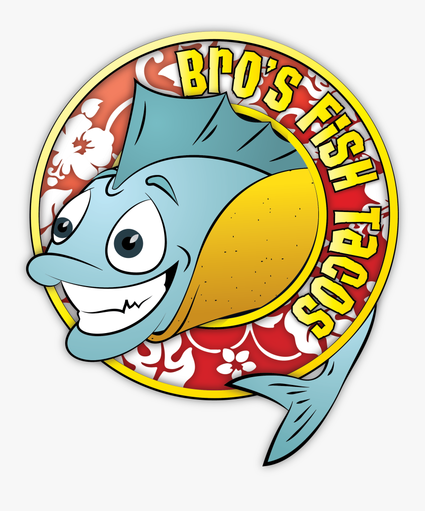 Bro S Food Trucks - Bros Fish Tacos, HD Png Download, Free Download