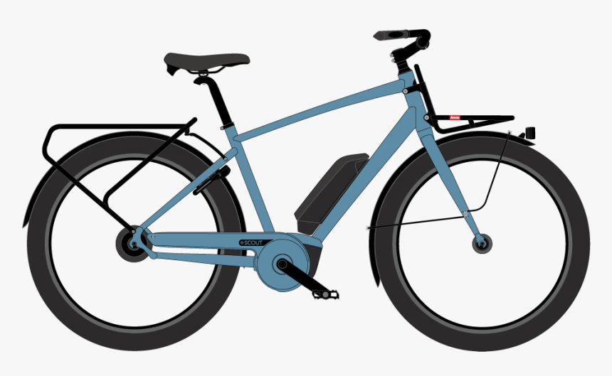 Electric Commuter Bike, HD Png Download, Free Download