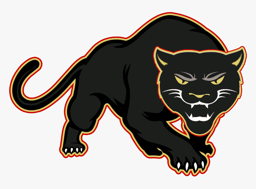 Panther With Football Clipart Graphic Transparent Library - Illustration, HD Png Download, Free Download