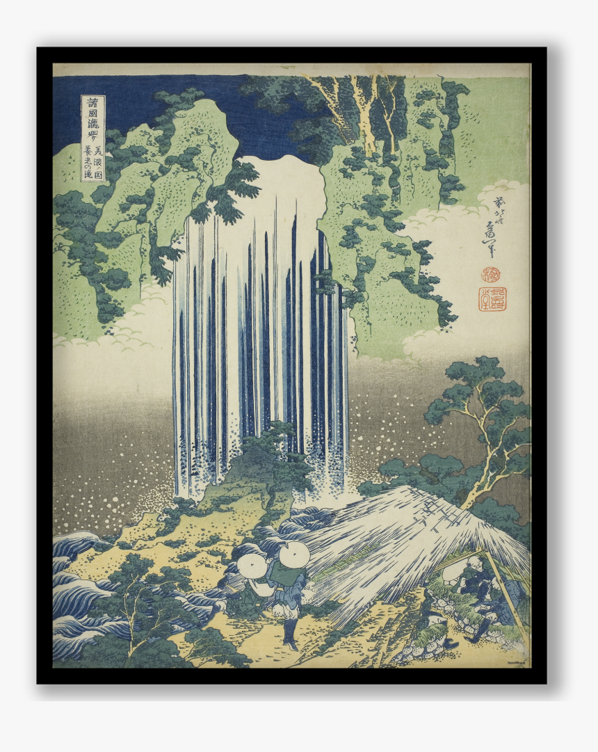 Yoro Waterfall In Mino Province, HD Png Download, Free Download