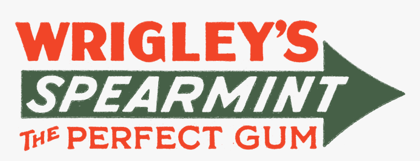 Wrigley"s Spearmint - Wrigleys Chewing Gum Logo, HD Png Download, Free Download
