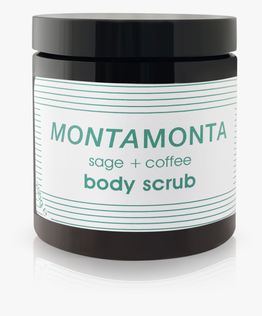 Montamonta Sage Coffee Body Scrub, 200g - Cosmetics, HD Png Download, Free Download