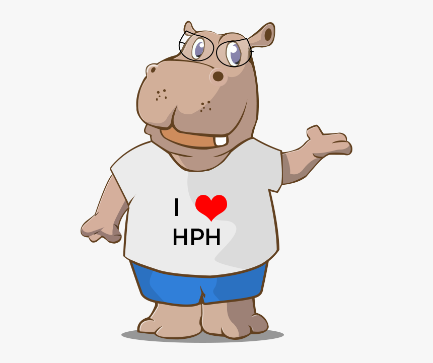 Hippo Big - Cartoon, HD Png Download, Free Download