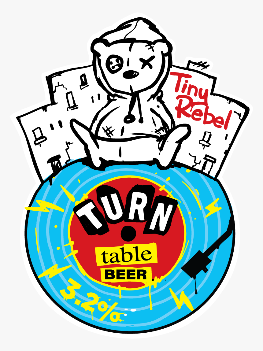 Turn Table Beer - Tiny Rebel, HD Png Download, Free Download