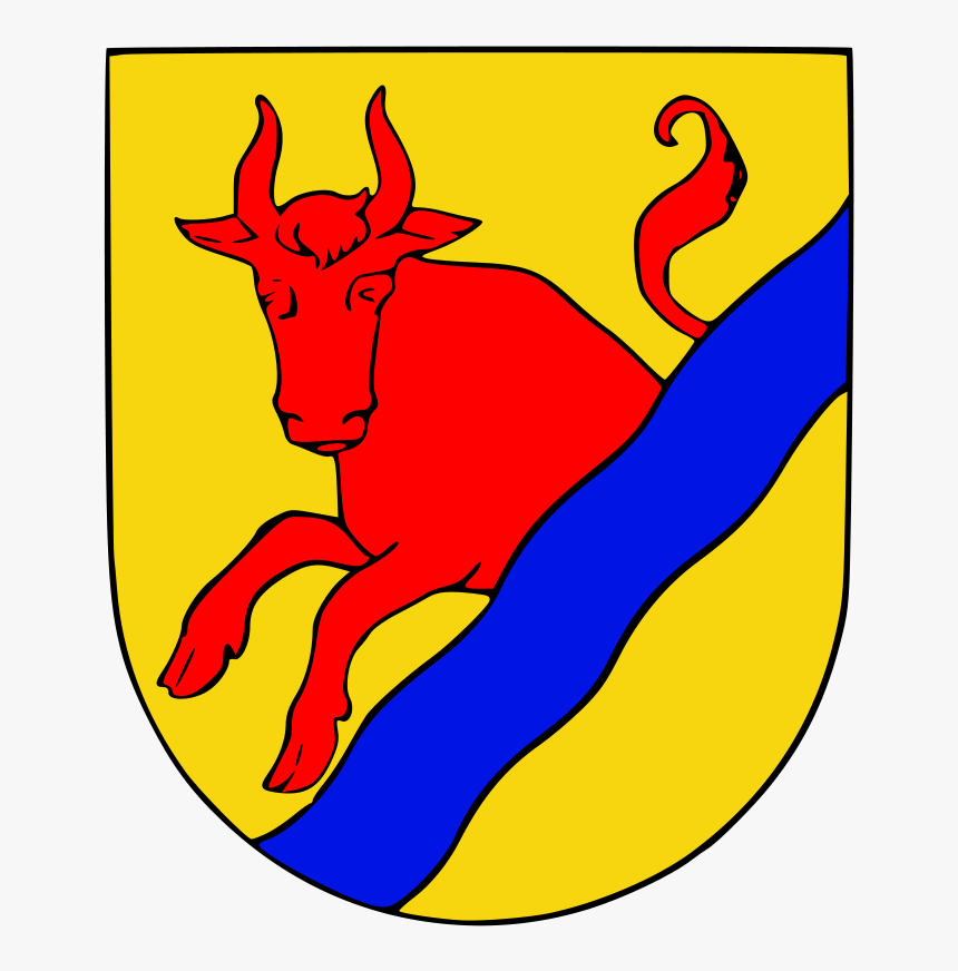 Mariestad Coat Of Arms - Coat Of Arms Yellow And Red, HD Png Download, Free Download