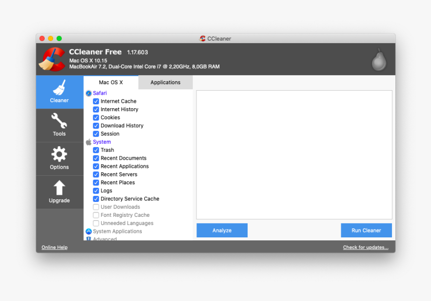 Ccleaner Mac Tools Startup, HD Png Download, Free Download