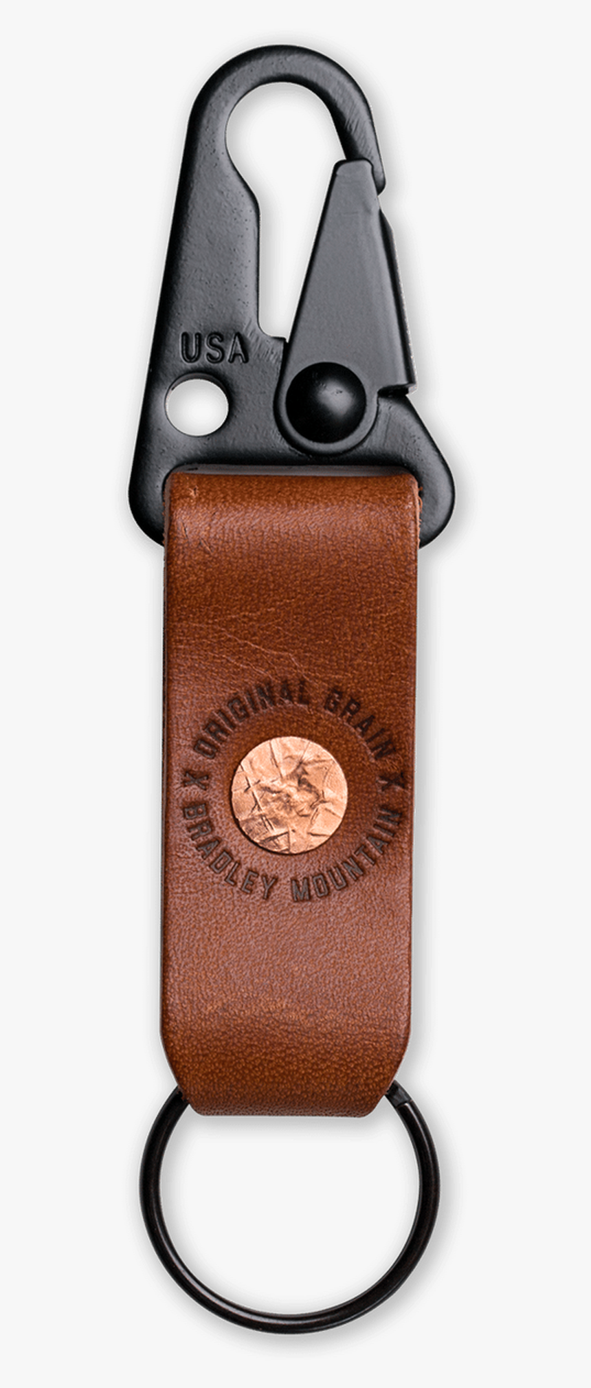 Bradley Mountain Leather Key Fob - Leather Key Fob, HD Png Download, Free Download