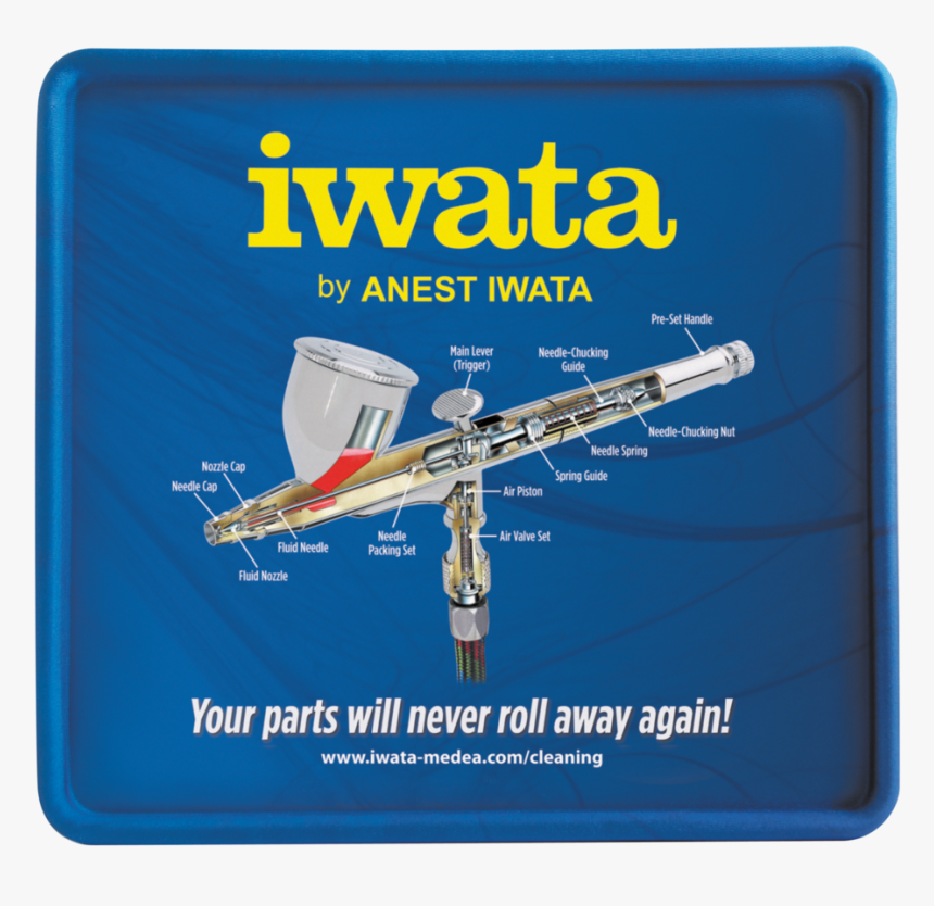 Iwata Airbrush Cleaning Mat, HD Png Download, Free Download