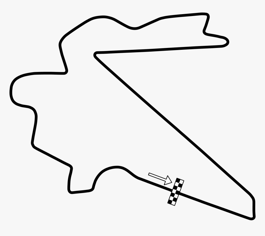 Korean International Circuit - Line Art, HD Png Download, Free Download