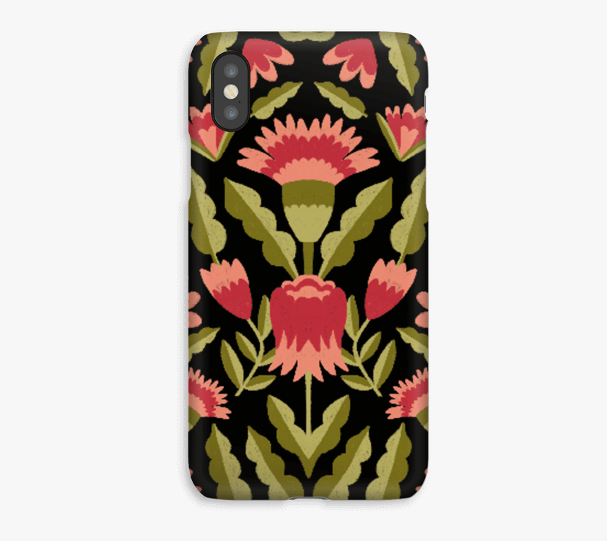 Pretty Flowers Case Iphone Xs - Mobile Phone Case, HD Png Download, Free Download