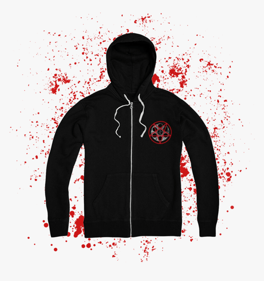 Pentagram Reel Zip Hoodie"
 Class="lazyload Lazyload - Hoodie, HD Png Download, Free Download