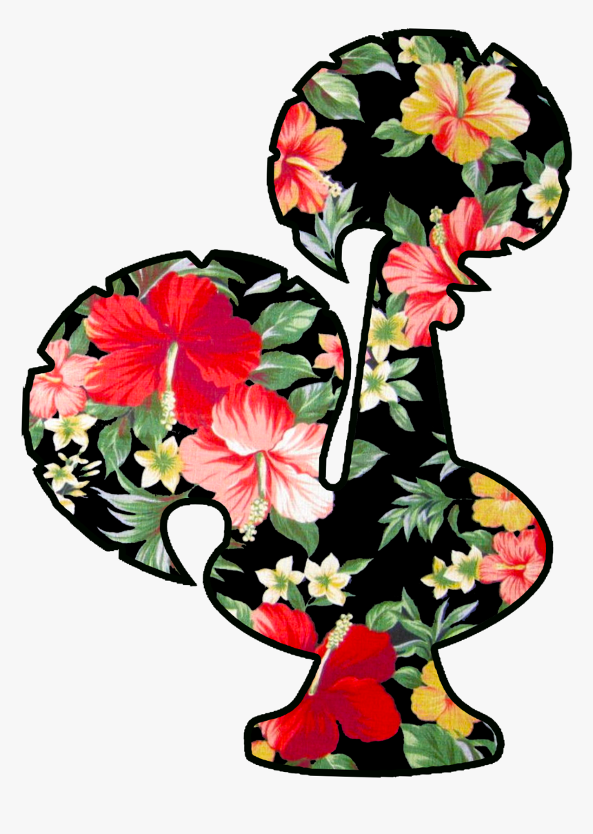 Tropical Rooster T-shirt, HD Png Download, Free Download