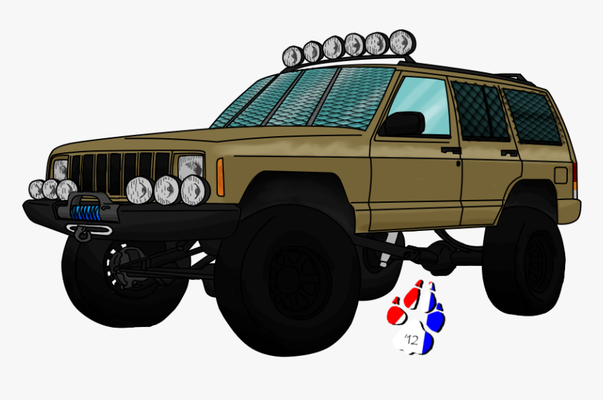 Diesel"s Xj Vector - Jeep Cherokee (xj), HD Png Download, Free Download