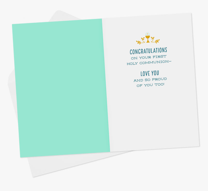 A Special Day For A Special Boy First Communion Card - Paper, HD Png Download, Free Download