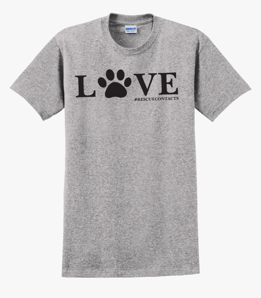 Grey Tee Shirt For Men That Says Love In Black Print - Thrasher Shirt, HD Png Download, Free Download