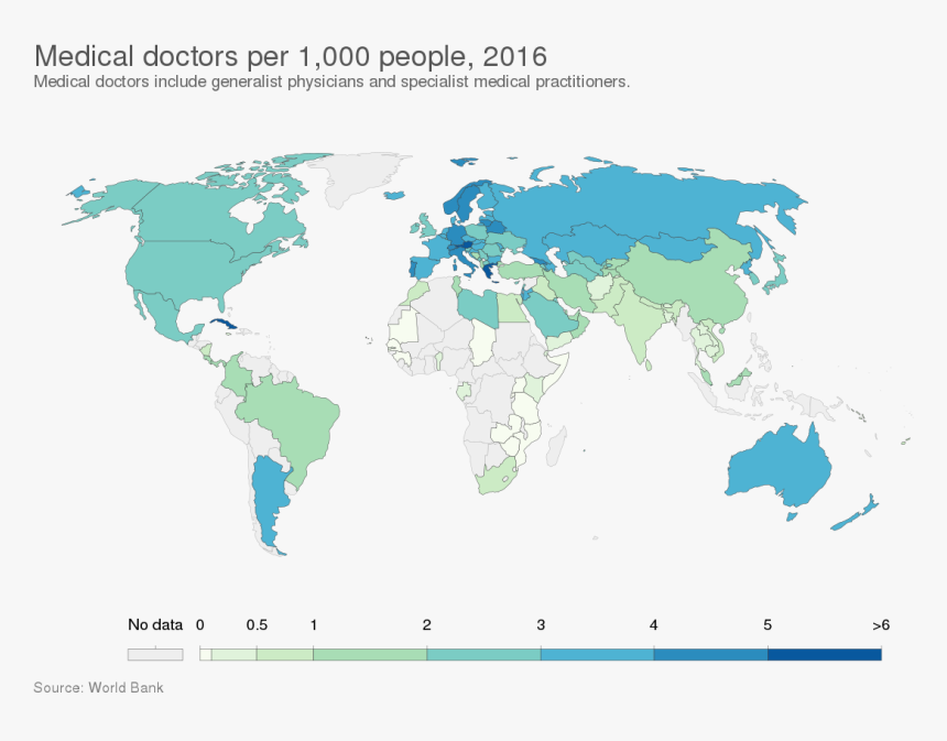 Mental Health World Map, HD Png Download, Free Download