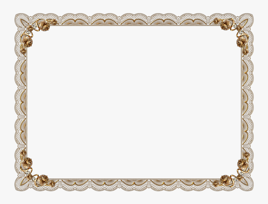 Bellos Bordes Dorados Para Fotos Gratis En Png Pictures - Academic Degree, Transparent Png, Free Download