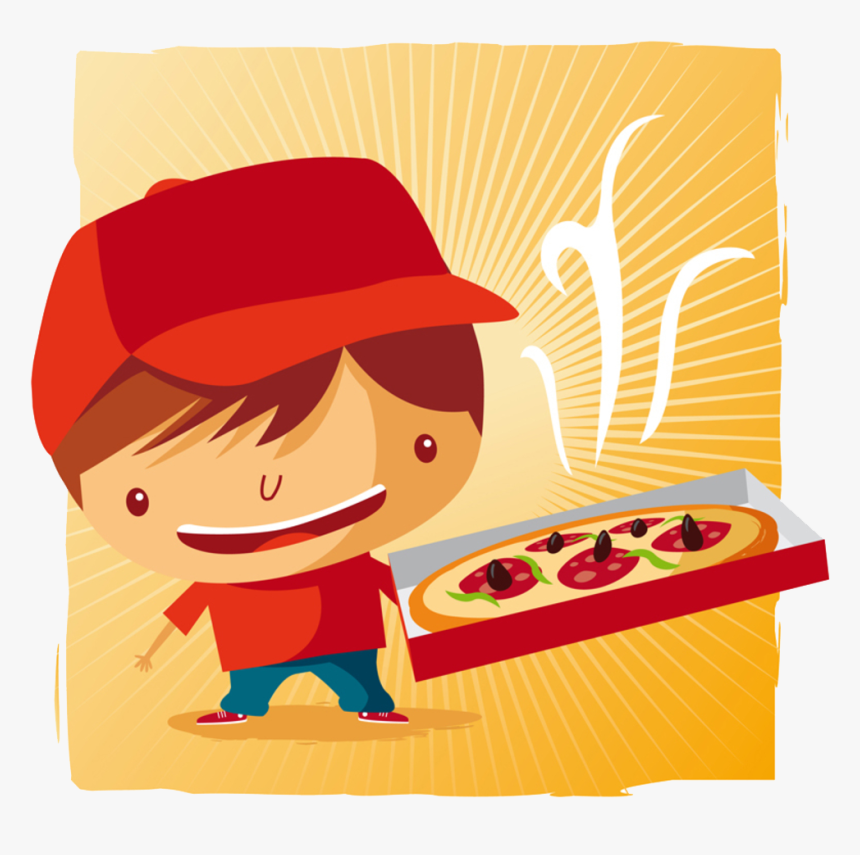 Food - Delivery Pizza, HD Png Download, Free Download