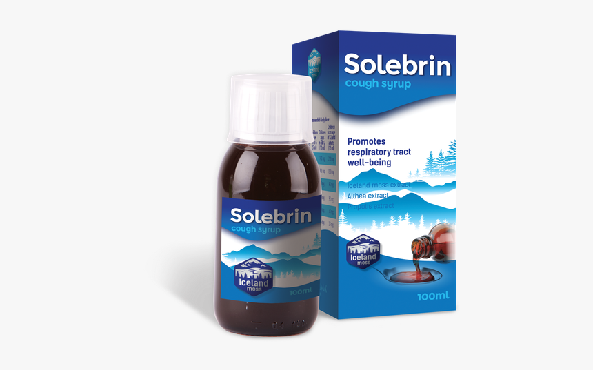 Solebrin-syrup - Carton, HD Png Download, Free Download