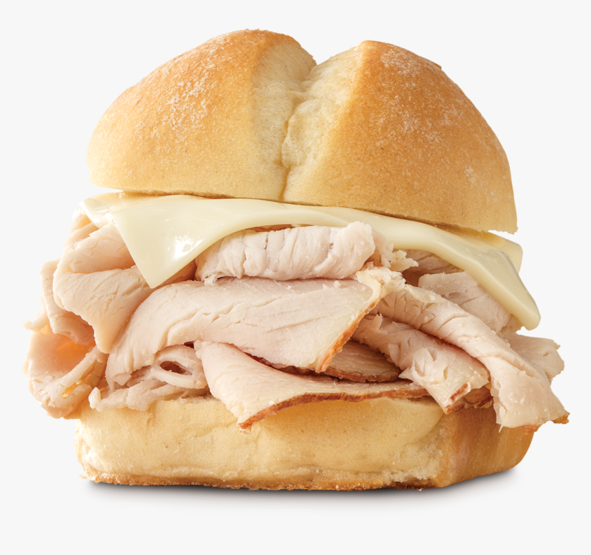 Arby's Turkey And Cheese Slider, HD Png Download, Free Download