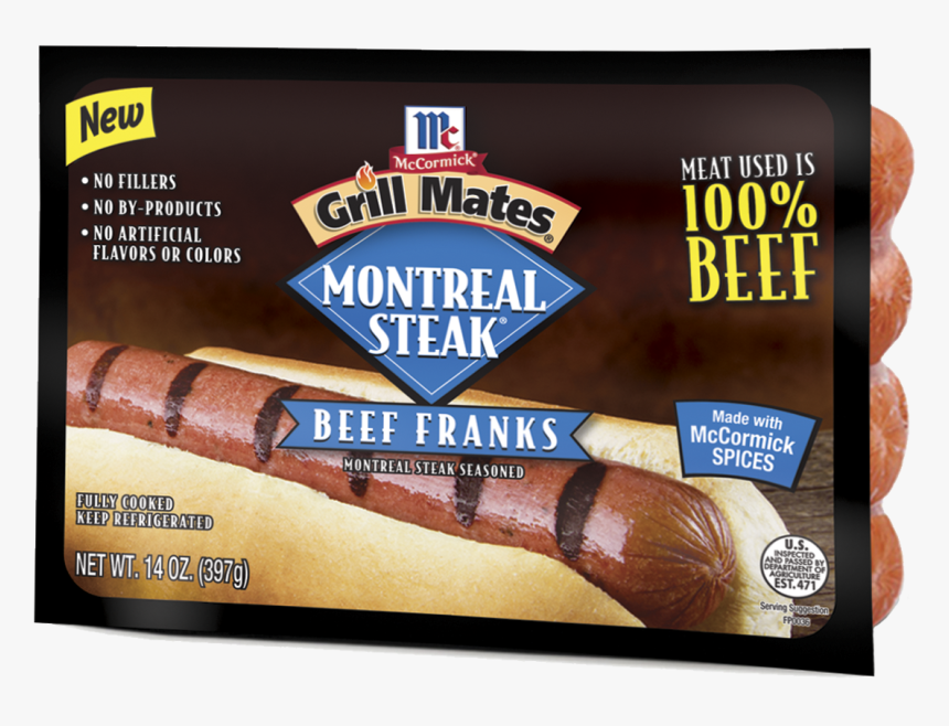 Mccormick Montreal Beef Franks, HD Png Download, Free Download