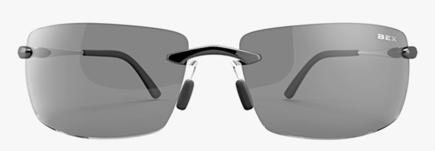 Bex Sunglasses, Brackley, Black Frame Gray Lens - Monochrome, HD Png Download, Free Download