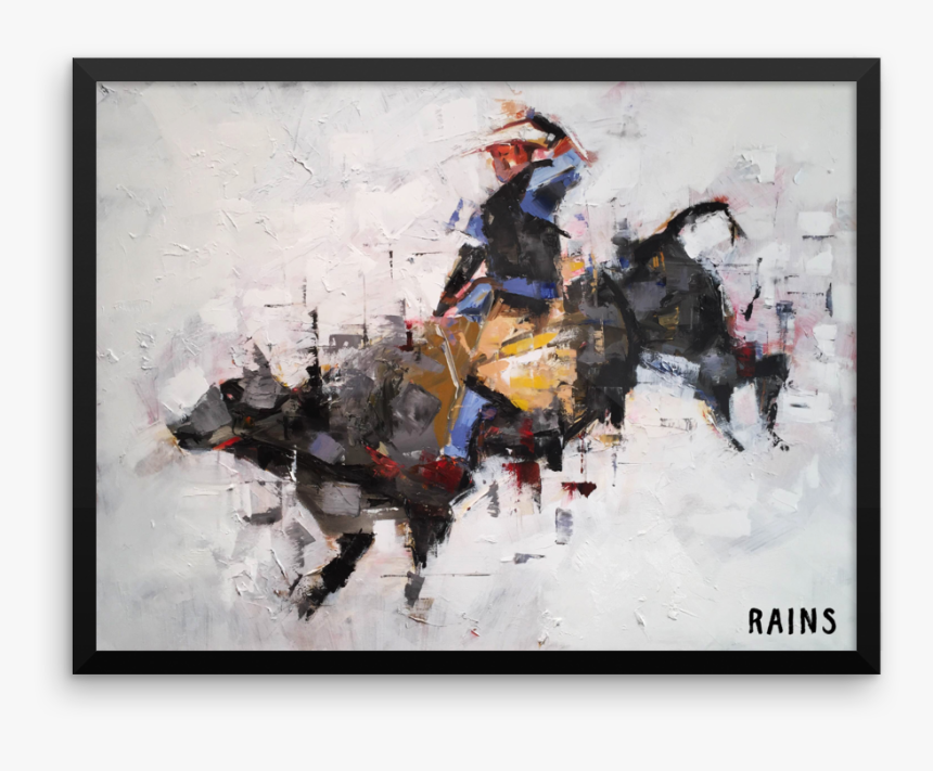 Bull Rider No - Picture Frame, HD Png Download, Free Download