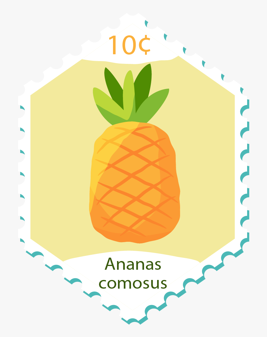 About Network Stamp Pineapple Vector Design Graphics - Anatabloc, HD Png Download, Free Download