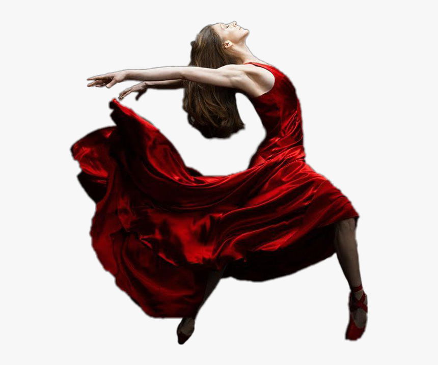 #girl #ballerina #dancer #dress #flying #jumping #running - Turn, HD Png Download, Free Download