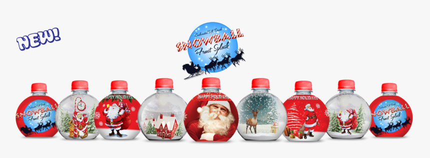 Fruit Water Splash Clipart Ball - Plastic Bottle, HD Png Download, Free Download