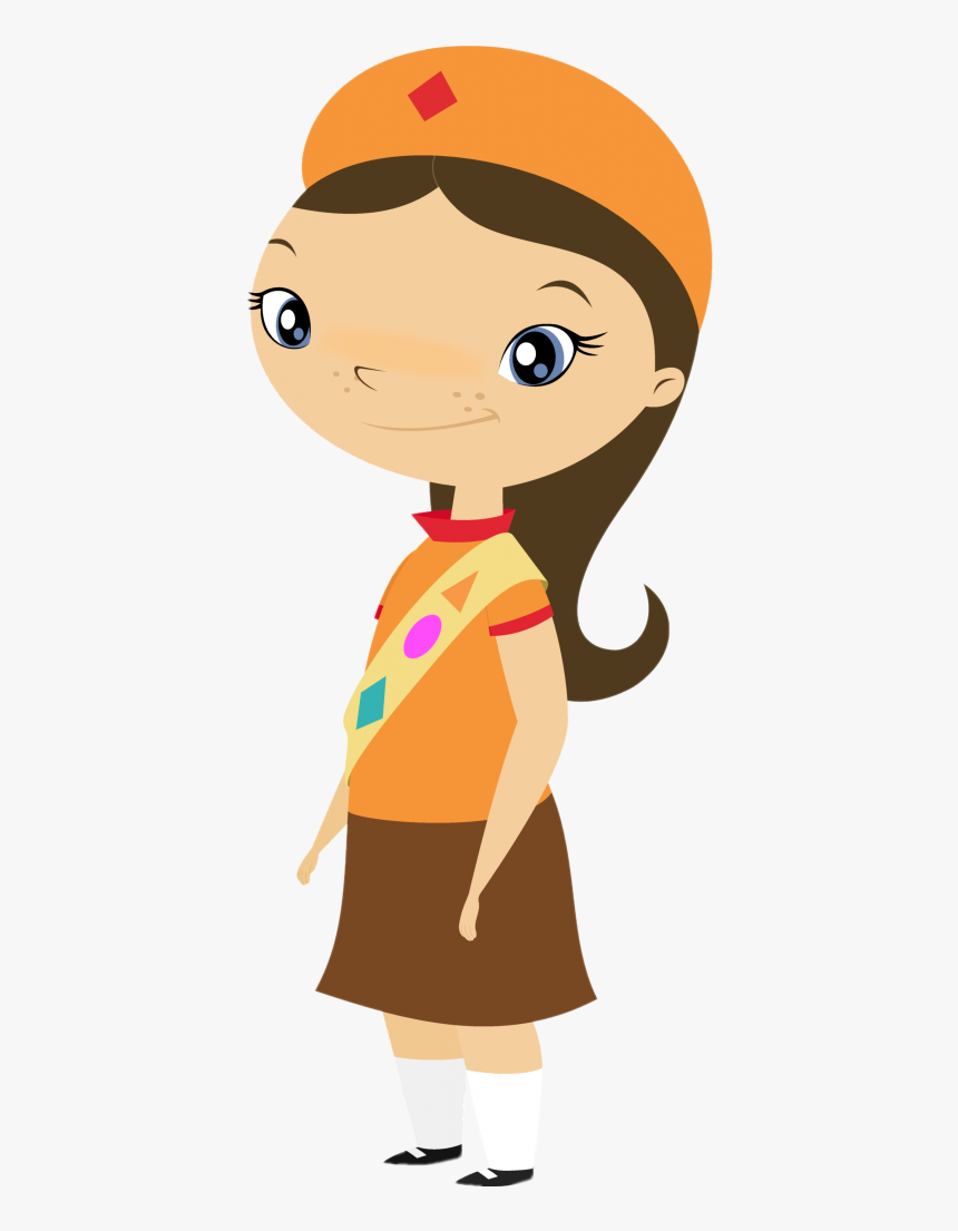 Willa In Orange Outfit - Cartoon, HD Png Download, Free Download