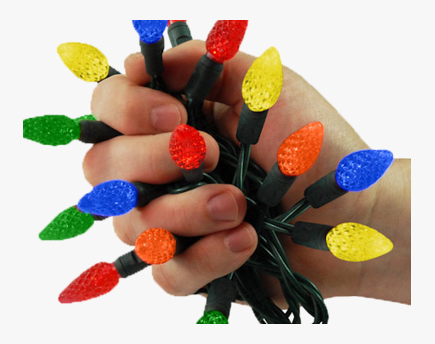 Fist Holding Christmas Lights, HD Png Download, Free Download