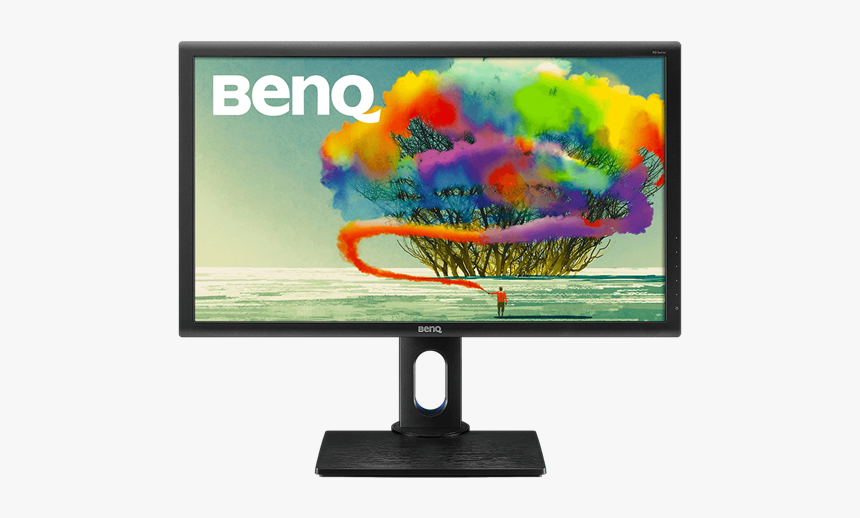 Picture Of Benq Pd2700q Flat Screen 60 Hz 2560 X 1440 - Benq Pd25ooq, HD Png Download, Free Download