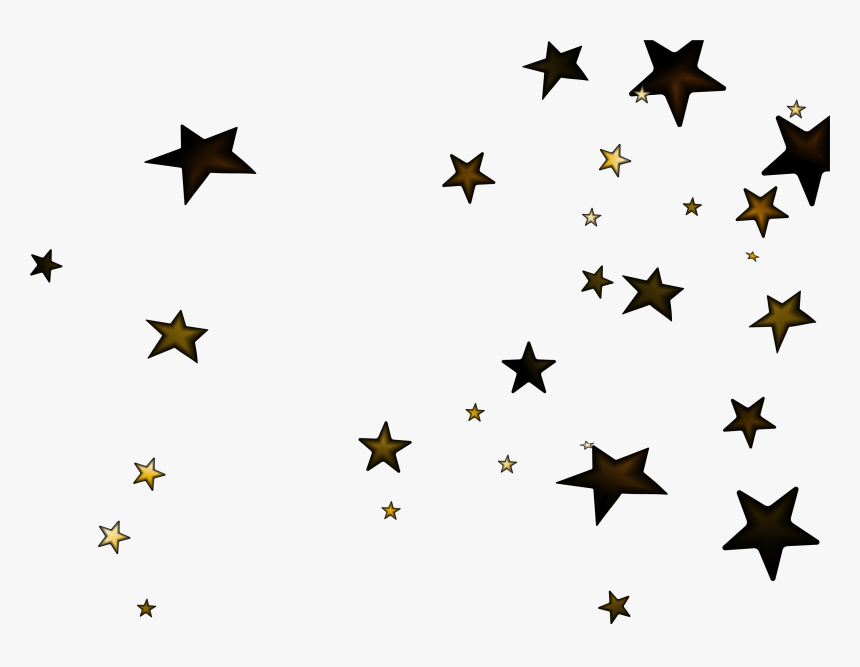 Estrellas Negras Png - Cluster Of Stars Clipart, Transparent Png, Free Download