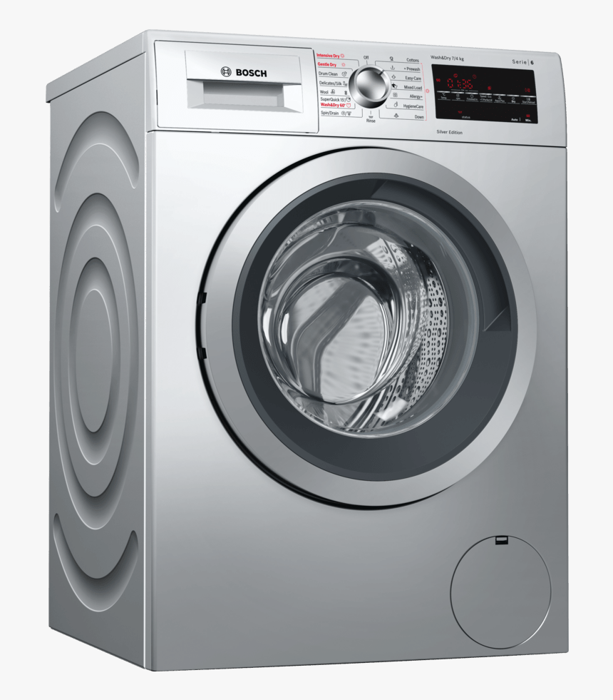 Bosch Washing And Dryer Machine, HD Png Download, Free Download