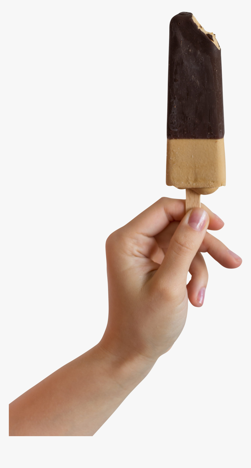 Chocolate Ice Cream On Stick - Ice Pop, HD Png Download, Free Download