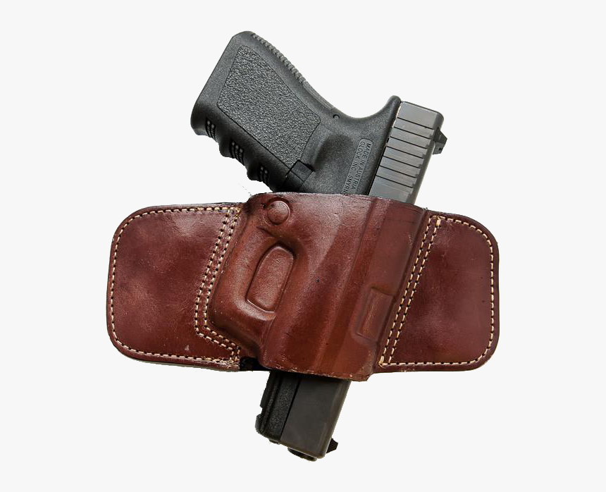 Quick Draw Owb Belt Clip Leather Holster"
 Class= - Handgun Holster, HD Png Download, Free Download