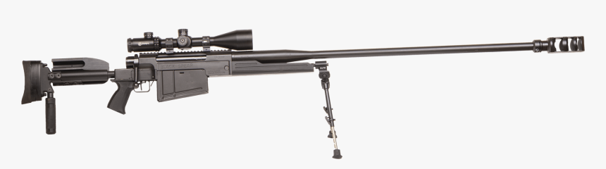 Long Range Rifle M12 - 50 Cal Single Bolt Action, HD Png Download, Free Download