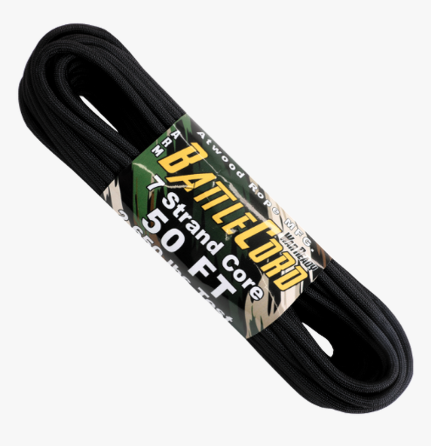 Atwood Rope Mfg Battle Cord X 50ft Black - Skateboard Deck, HD Png Download, Free Download