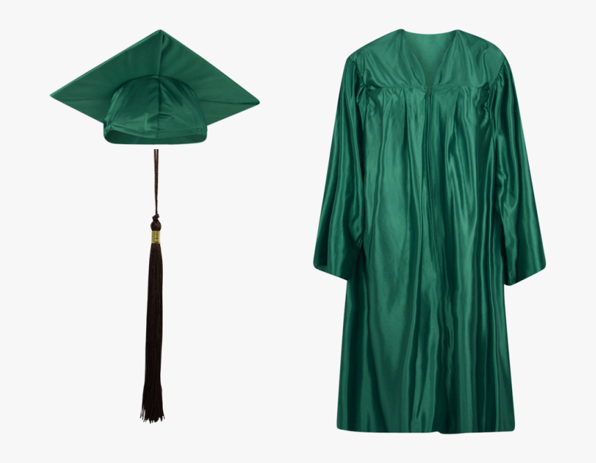 Cap And Gown Dark Green, HD Png Download, Free Download