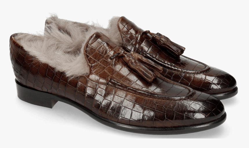 Loafers Clint 6 Crock Mid Brown Tassel - Melvin & Hamilton, HD Png ...