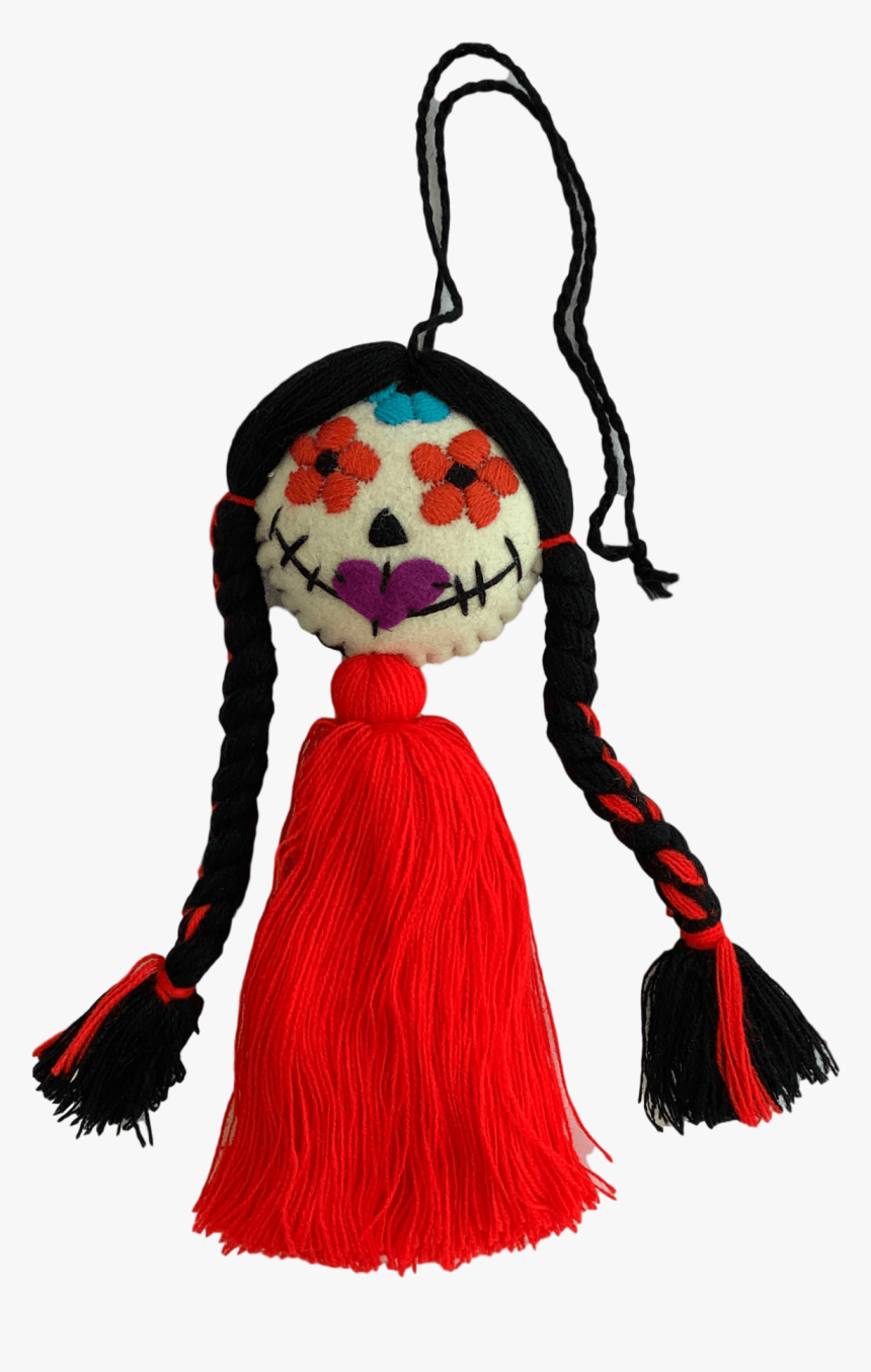 Calavera Tassel Red - Doll, HD Png Download, Free Download