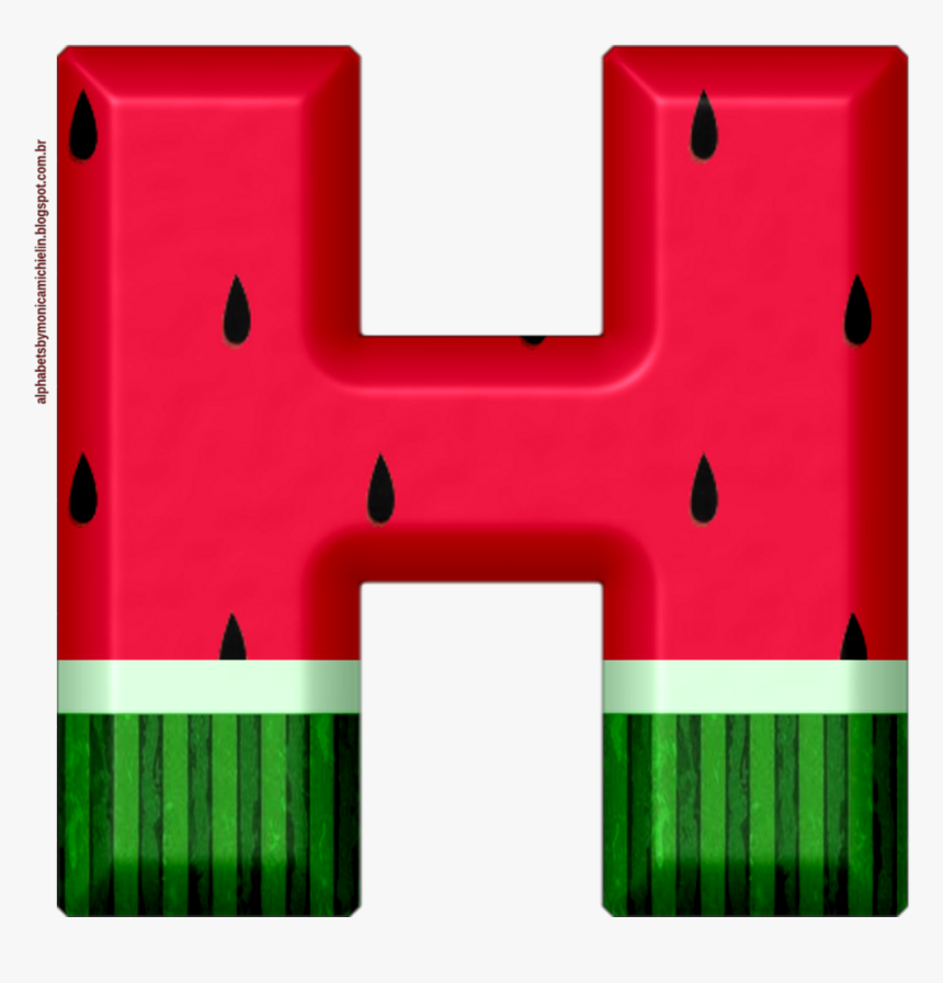 Water Melon Letter K Clipart, HD Png Download, Free Download